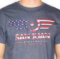 San Juan Airlines American Flag Logo T-Shirt