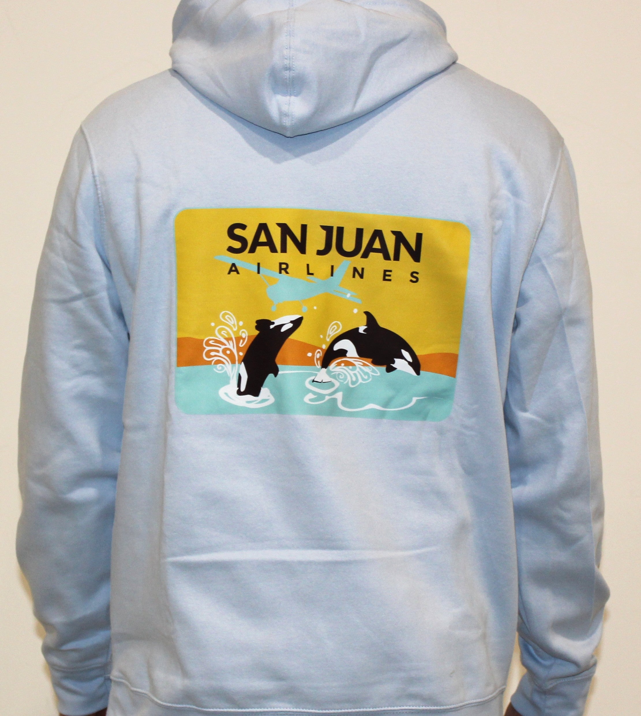 San Juan Airlines “Orca Splash” Hoodie
