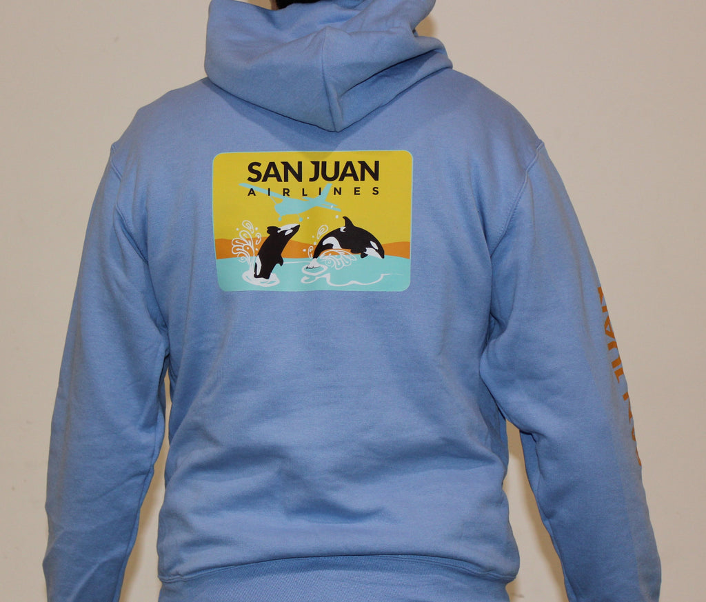 Youth Size - San Juan Airlines “Orca” Hoodie