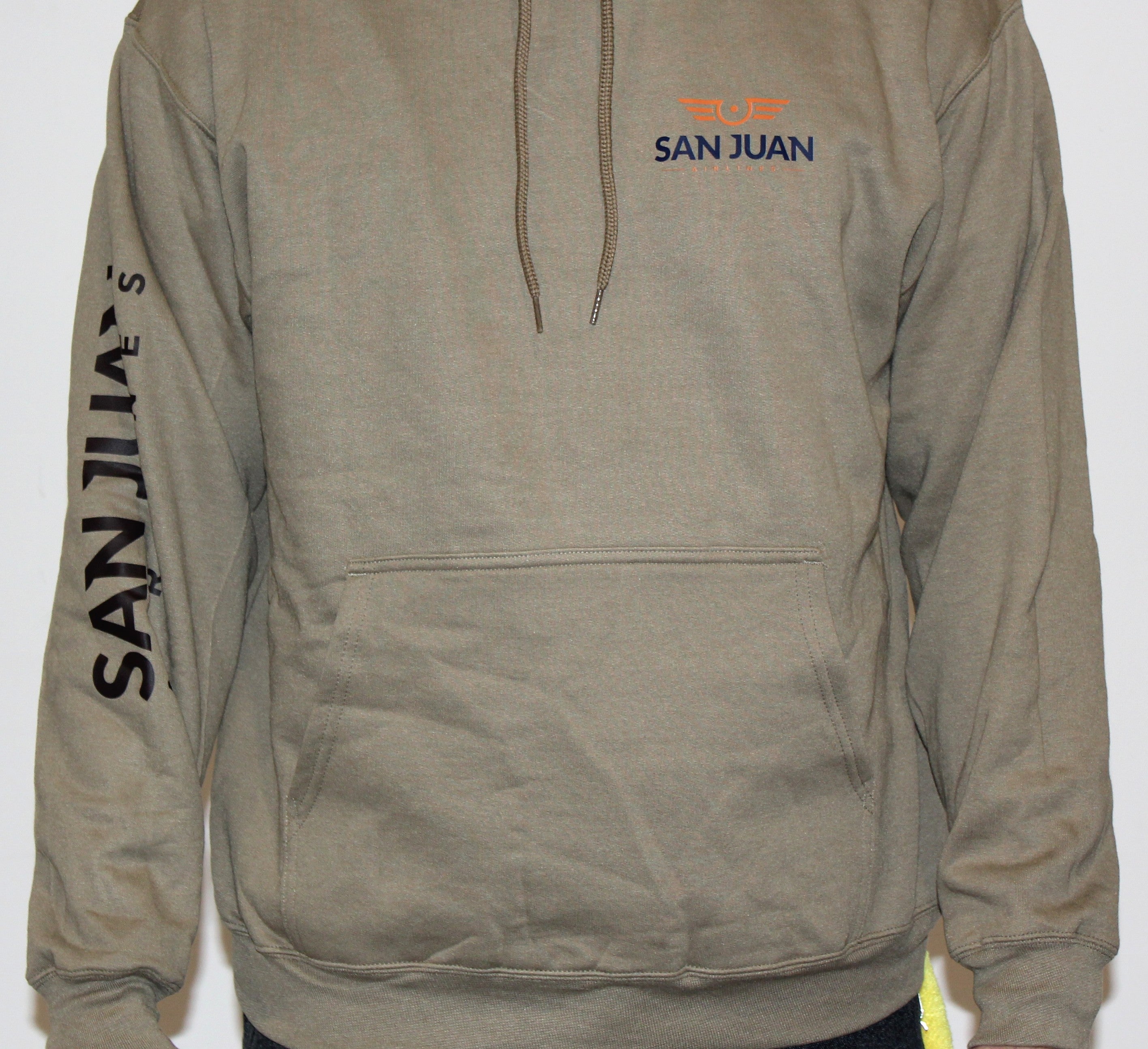 San Juan Airlines “Mountain Flight” Hoodie - Coyote Brown