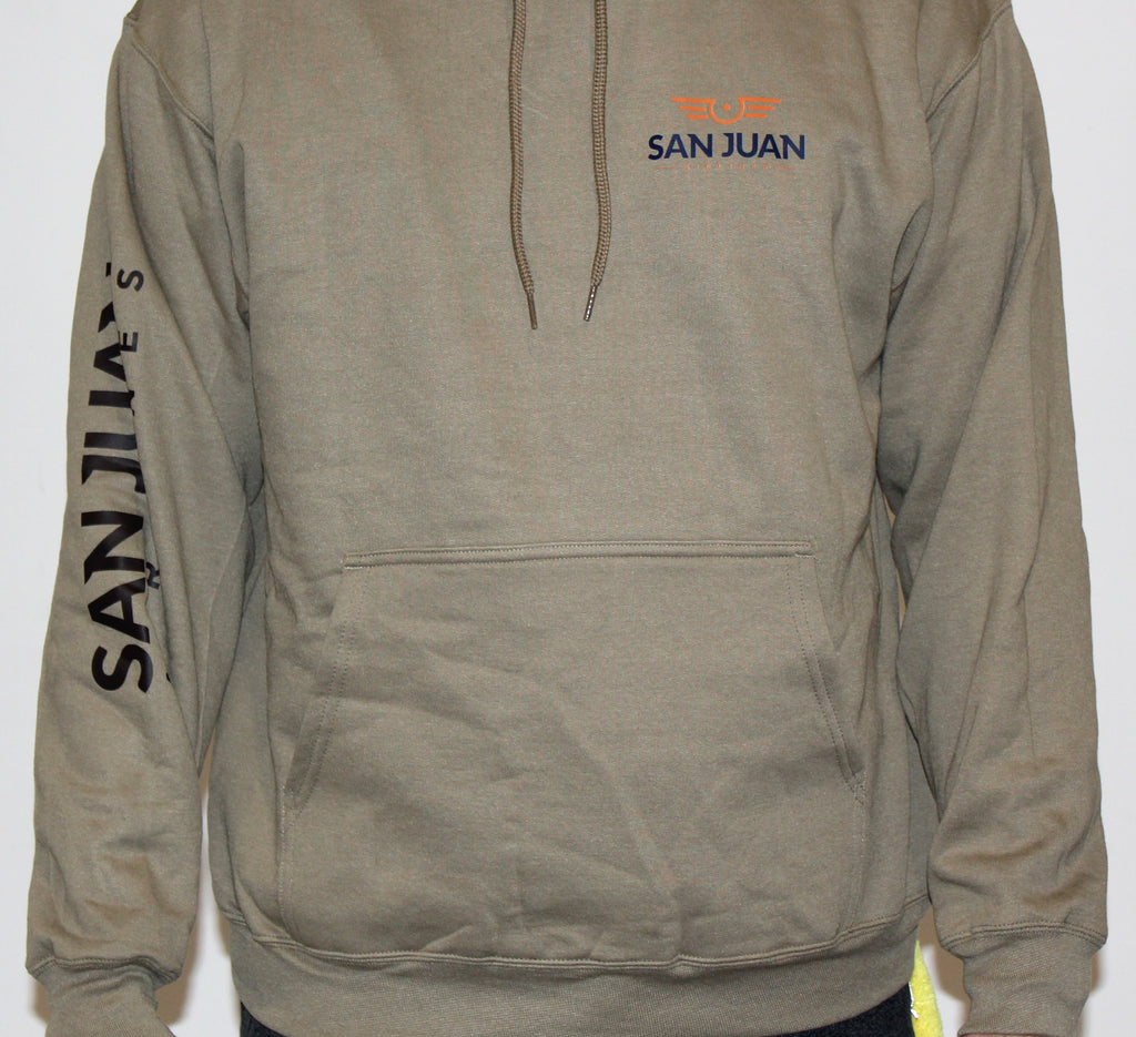 San Juan Airlines “Mountain Flight” Hoodie - Coyote Brown