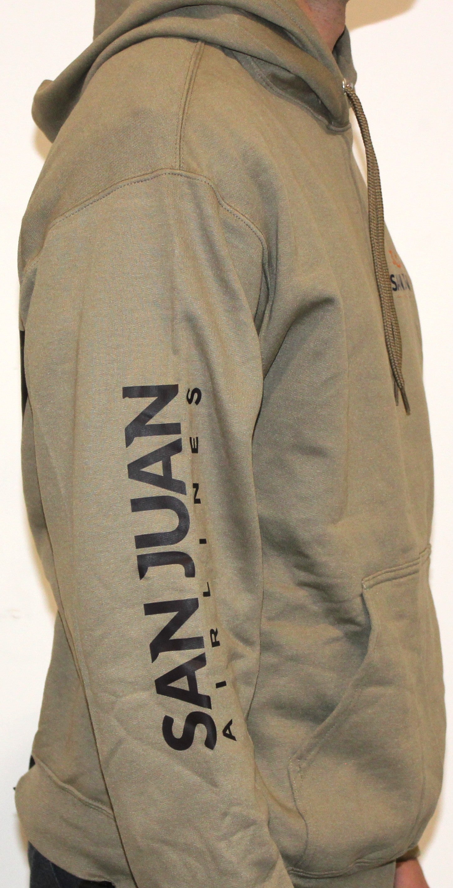 San Juan Airlines “Mountain Flight” Hoodie - Coyote Brown