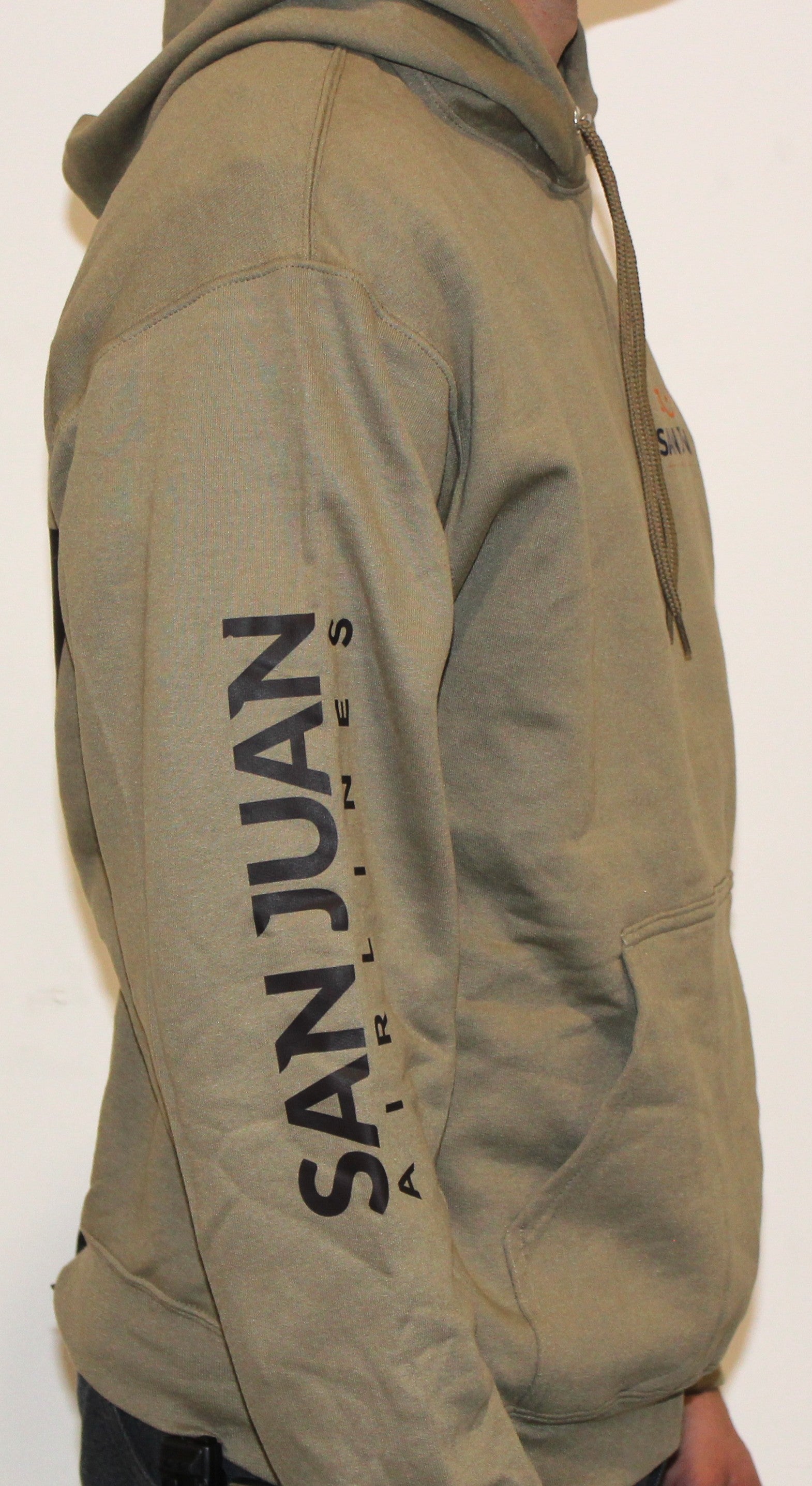San Juan Airlines “Mountain Flight” Hoodie - Coyote Brown